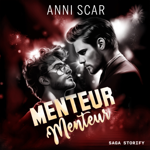 Portada del audiolibro «Menteur menteur», de Anni Scar
