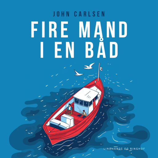 Fire mand i en båd