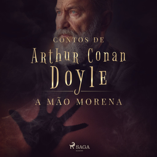 Portada del audiolibro «A mão morena», de Arthur Conan Doyle