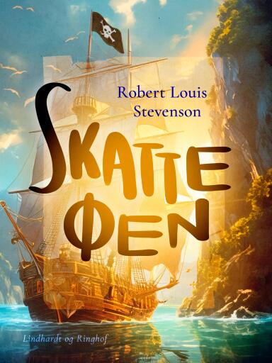 Portada del libro «Skatteøen», de Robert Louis Stevenson
