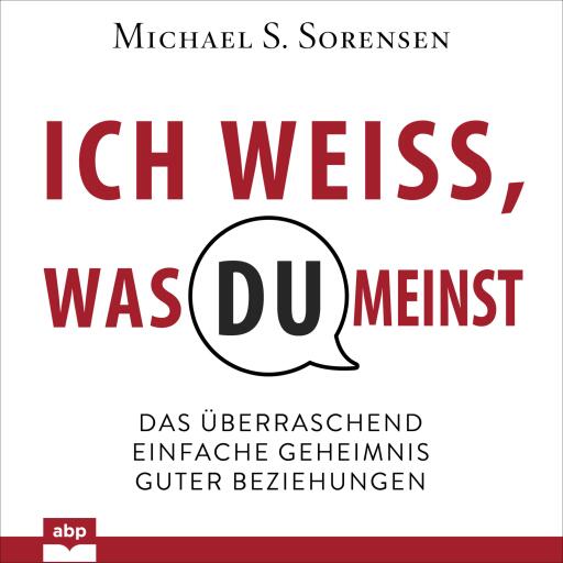 Portada del audiolibro «Ich weiß, was du meinst», de Michael Sorensen