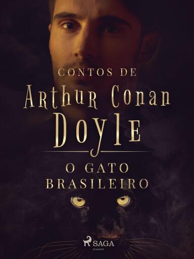 Portada del libro «O Gato Brasileiro», de Arthur Conan Doyle