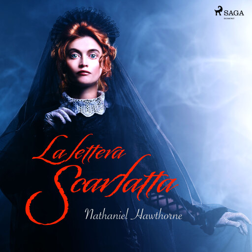 Portada del audiolibro «La lettera scarlatta», de Nathaniel Hawthorne