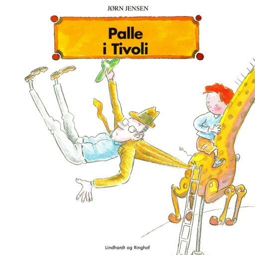 Portada del audiolibro «Palle i Tivoli», de Jørn Jensen