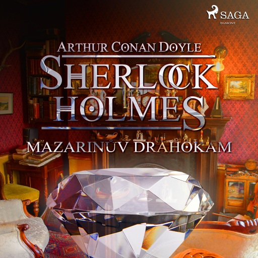 Portada del audiolibro «Mazarinův drahokam», de Arthur Conan Doyle