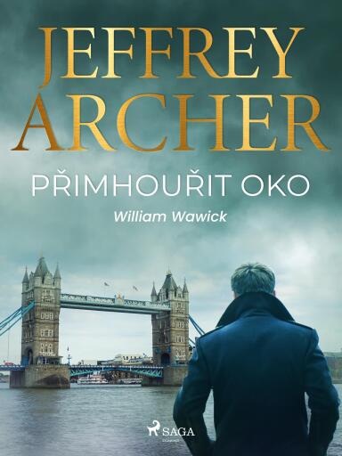 Portada del libro «Přimhouřit oko», de Jeffrey Archer