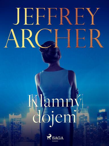 Portada del libro «Klamný dojem», de Jeffrey Archer