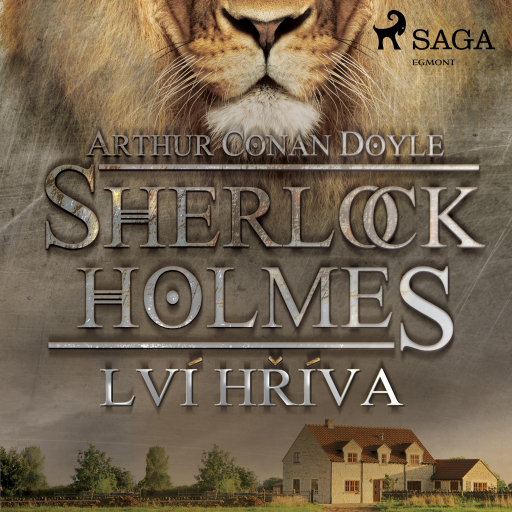 Portada del audiolibro «Lví hříva», de Arthur Conan Doyle