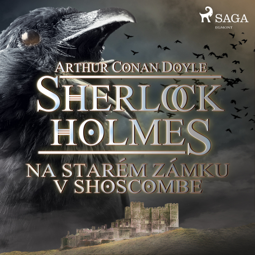 Portada del audiolibro «Na starém zámku v Shoscombe», de Arthur Conan Doyle