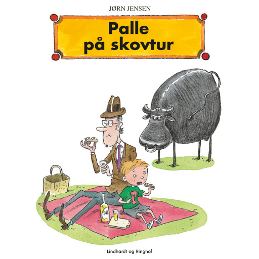 Portada del audiolibro «Palle på skovtur», de Jørn Jensen