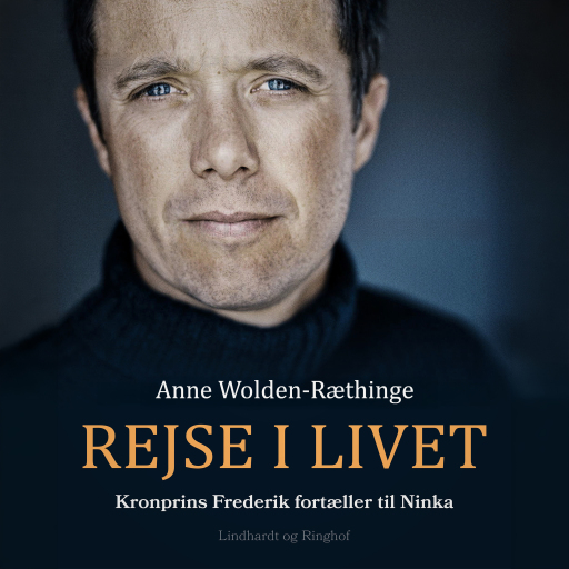 Portada del audiolibro «Rejse i livet. Kronprins Frederik fortæller til Ninka», de Anne Wolden-Ræthinge