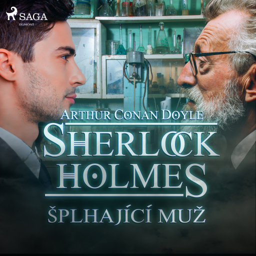 Portada del audiolibro «Šplhající muž», de Arthur Conan Doyle