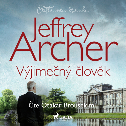 Portada del audiolibro «Výjimečný člověk», de Jeffrey Archer