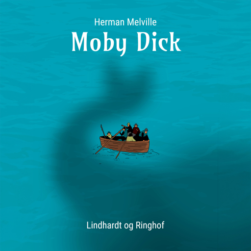 Portada del audiolibro «Moby Dick», de Herman Melville