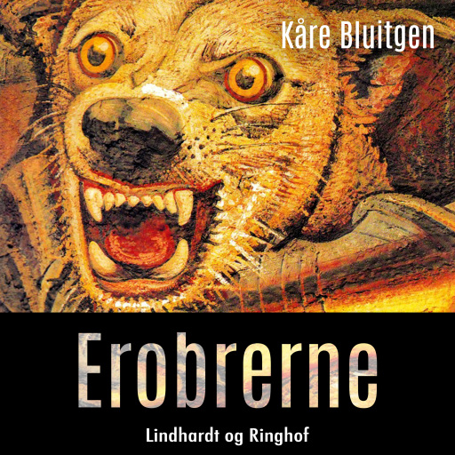 Portada del audiolibro «Erobrerne», de Kåre Bluitgen