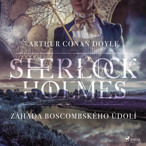 Portada del audiolibro «Záhada Boscombského údolí», de Arthur Conan Doyle