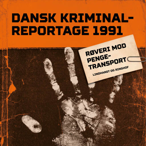 Portada del audiolibro «Røveri mod pengetransport», de Diverse