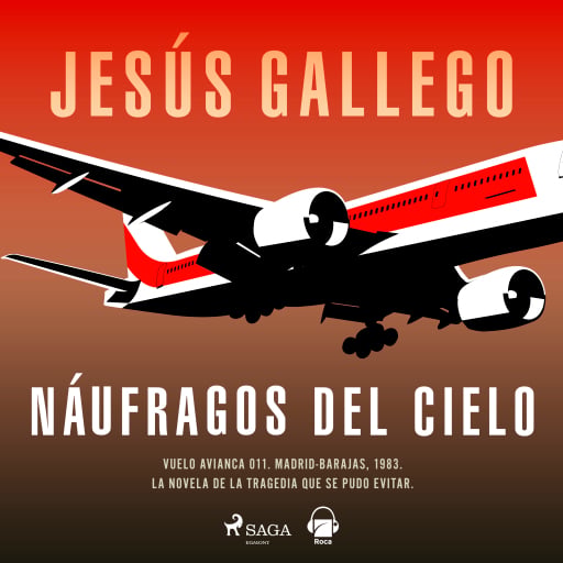 Portada del audiolibro «Náufragos del cielo», de Jesús Gallego