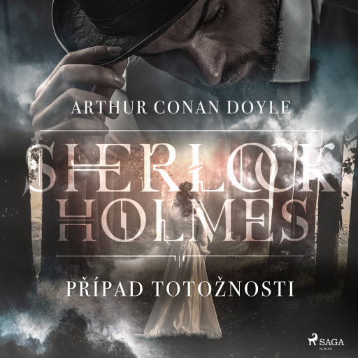Portada del audiolibro «Případ totožnosti», de Arthur Conan Doyle
