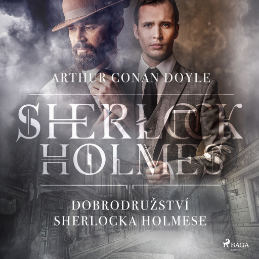 Portada del audiolibro «Dobrodružství Sherlocka Holmese», de Arthur Conan Doyle