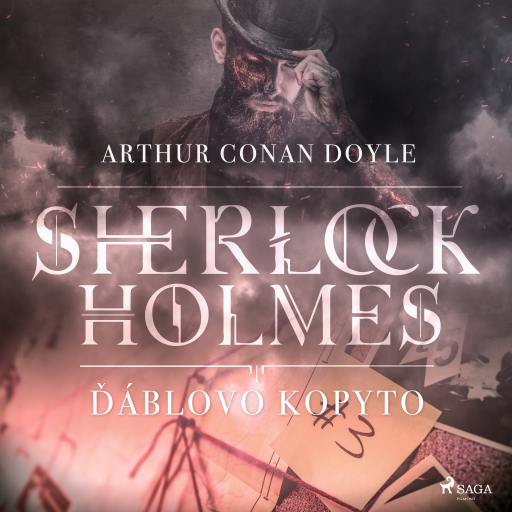 Portada del audiolibro «Ďáblovo kopyto», de Arthur Conan Doyle
