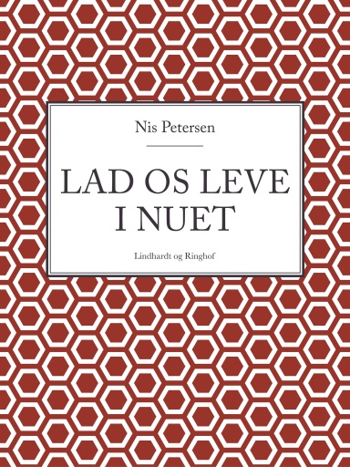 Portada del libro «Lad os leve i nuet», de Nis Petersen