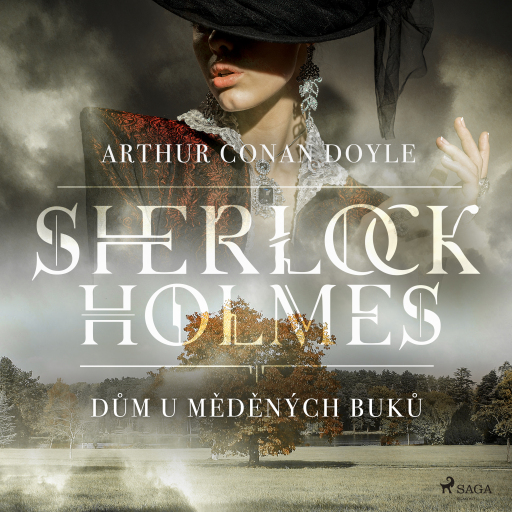 Portada del audiolibro «Dům U měděných buků», de Arthur Conan Doyle