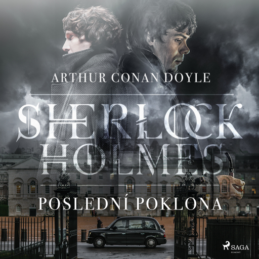 Portada del audiolibro «Poslední poklona Sherlocka Holmese», de Arthur Conan Doyle