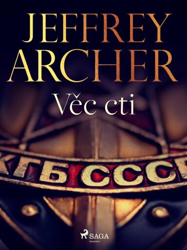 Portada del libro «Věc cti», de Jeffrey Archer