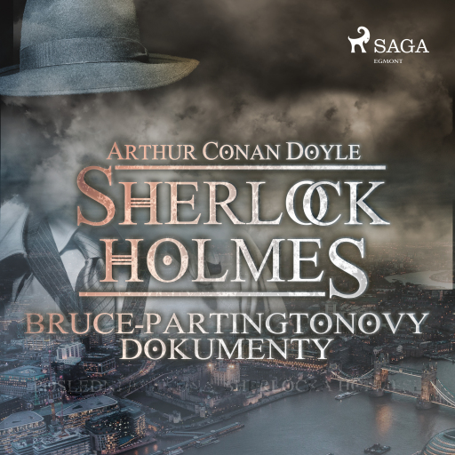 Portada del audiolibro «Bruce-Partingtonovy dokumenty», de Arthur Conan Doyle