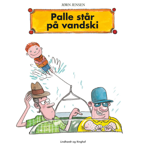 Portada del audiolibro «Palle står på vandski», de Jørn Jensen