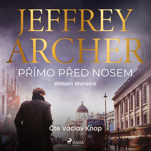 Portada del audiolibro «Přímo před nosem», de Jeffrey Archer