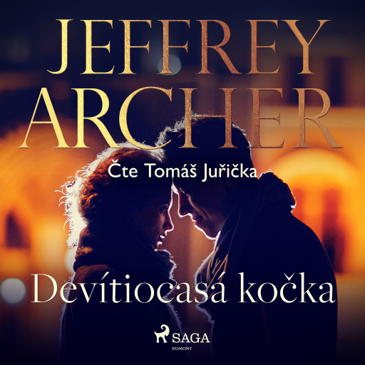 Portada del audiolibro «Devítiocasá kočka», de Jeffrey Archer