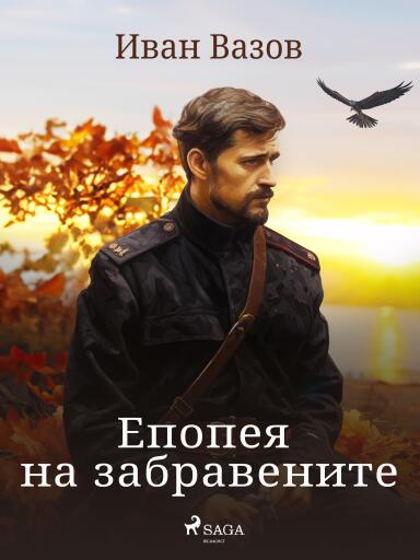 Portada del libro «Епопея на забравените», de Ivan Vazov