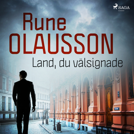 Portada del audiolibro «Land, du välsignade», de Rune Olausson
