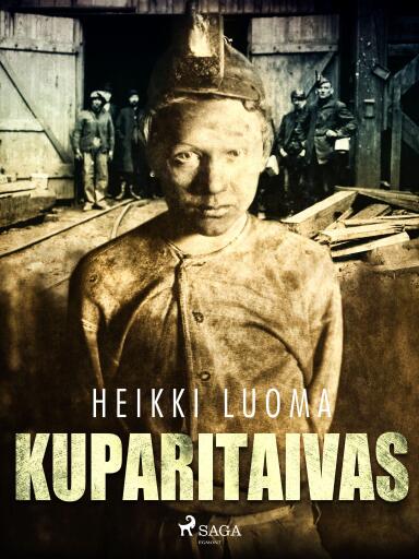 Portada del libro «Kuparitaivas», de Heikki Luoma