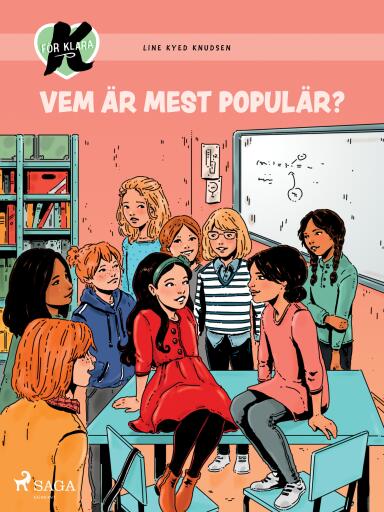 Portada del libro «K för Klara 20 - Vem är mest populär?», de Line Kyed Knudsen