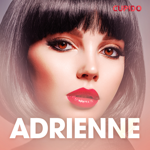 Portada del audiolibro «Adrienne – eroottinen novelli», de Cupido