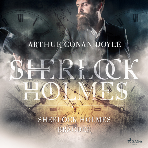Portada del audiolibro «Sherlock Holmes bragder», de Arthur Conan Doyle
