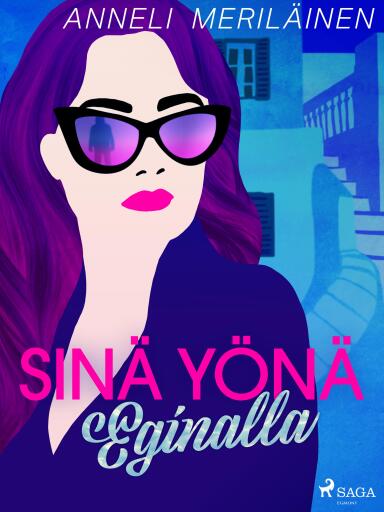 Portada del libro «Sinä yönä Eginalla», de Anneli Meriläinen