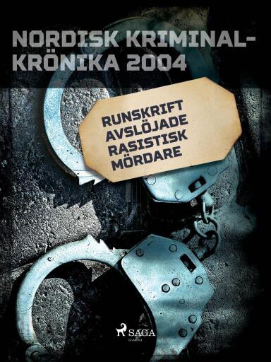 Portada del libro «Runskrift avslöjade rasistisk mördare», de Diverse