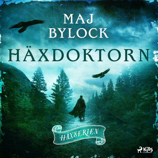 Portada del audiolibro «Häxdoktorn», de Maj Bylock