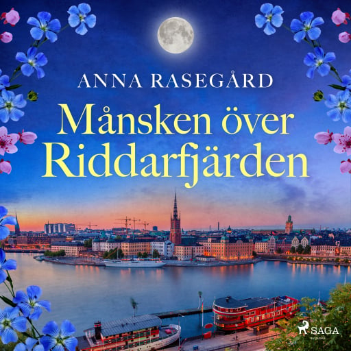 Portada del audiolibro «Månsken över Riddarfjärden», de Anna Rasegård
