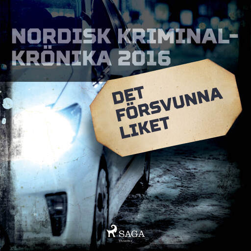 Portada del audiolibro «Det försvunna liket», de Diverse