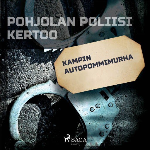 Portada del audiolibro «Kampin autopommimurha», de Eri tekijöitä