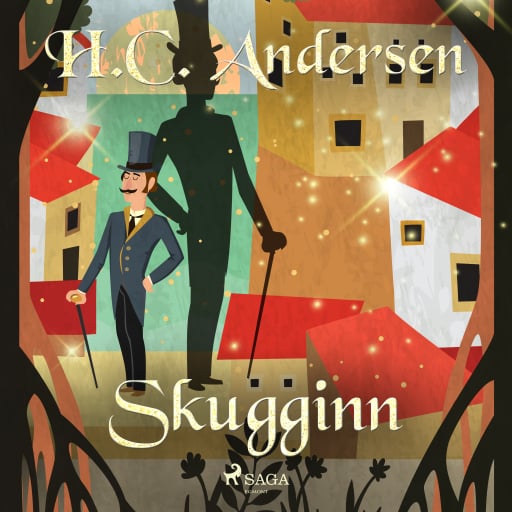 Portada del audiolibro «Skugginn», de H. C. Andersen