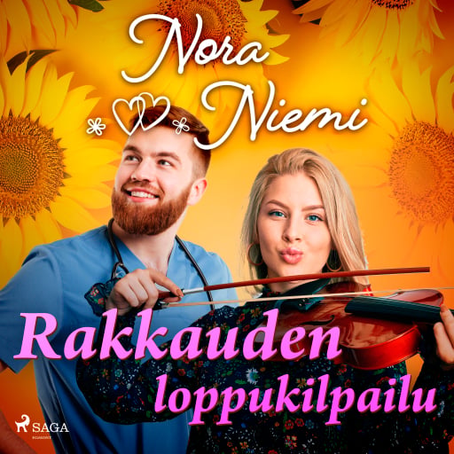 Portada del audiolibro «Rakkauden loppukilpailu», de Nora Niemi