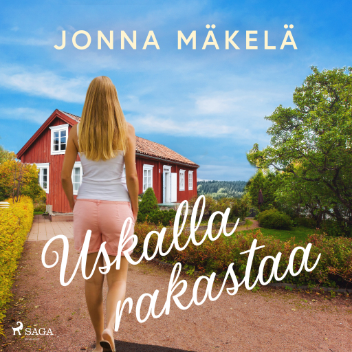 Portada del audiolibro «Uskalla rakastaa», de Jonna Mäkelä