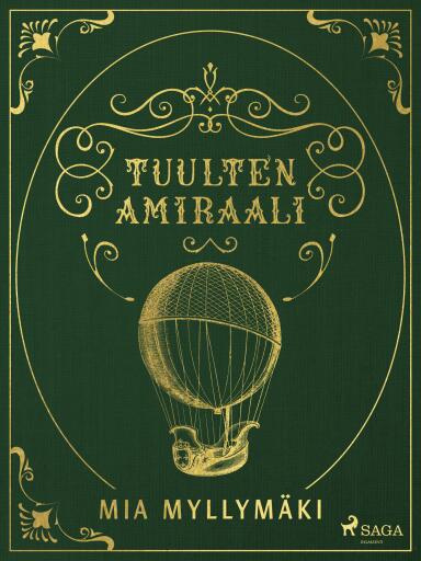 Portada del libro «Tuulten amiraali», de Mia Myllymäki