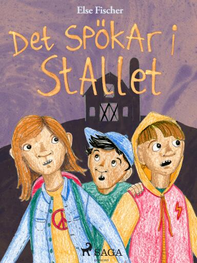Portada del libro «Det spökar i stallet», de Else Fischer